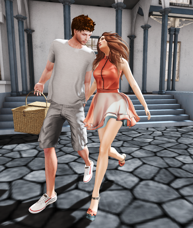 Show me a garden that's bursting into life