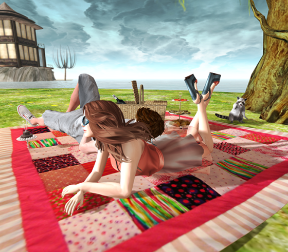 Would you lie with me and just forget the world