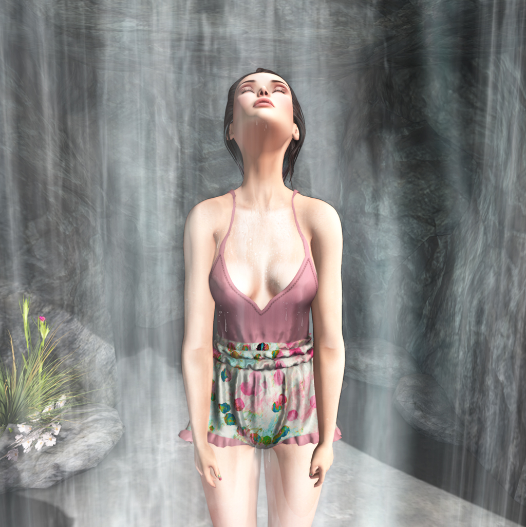 My face feels the wet, my mind the storm